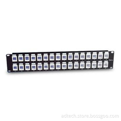 UTP 32 Ports 19-inch Rack Mount Blank Patch Panel